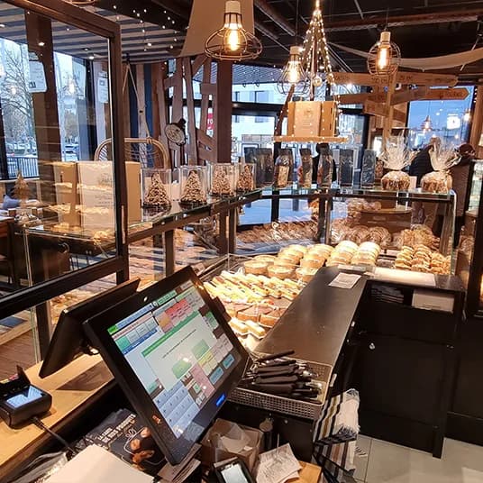 Étal de boulangerie
