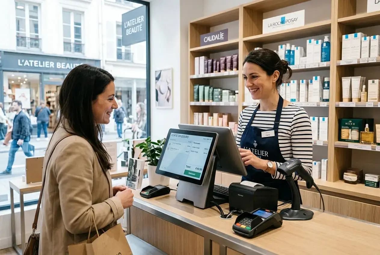 Comptoir de pharmacie